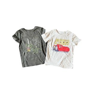 Toddler boys character shirts size 4T